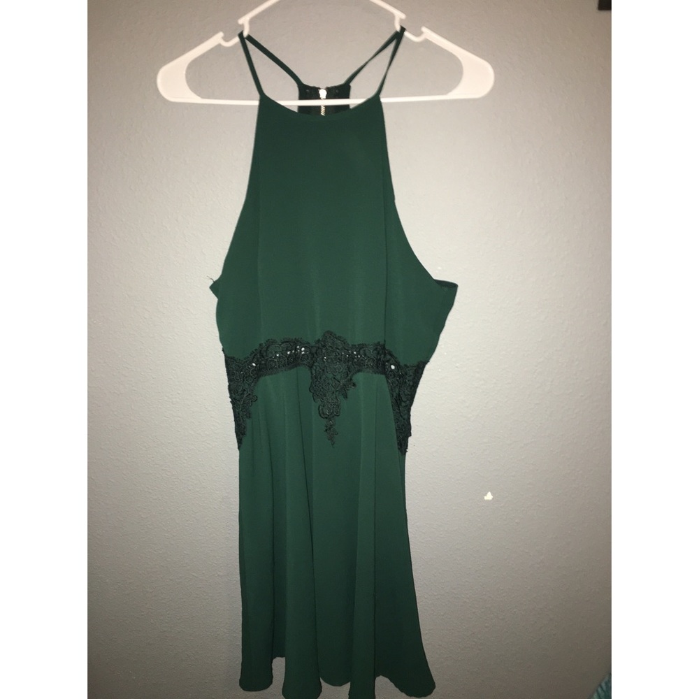 Emerald Charlotte Russe dress